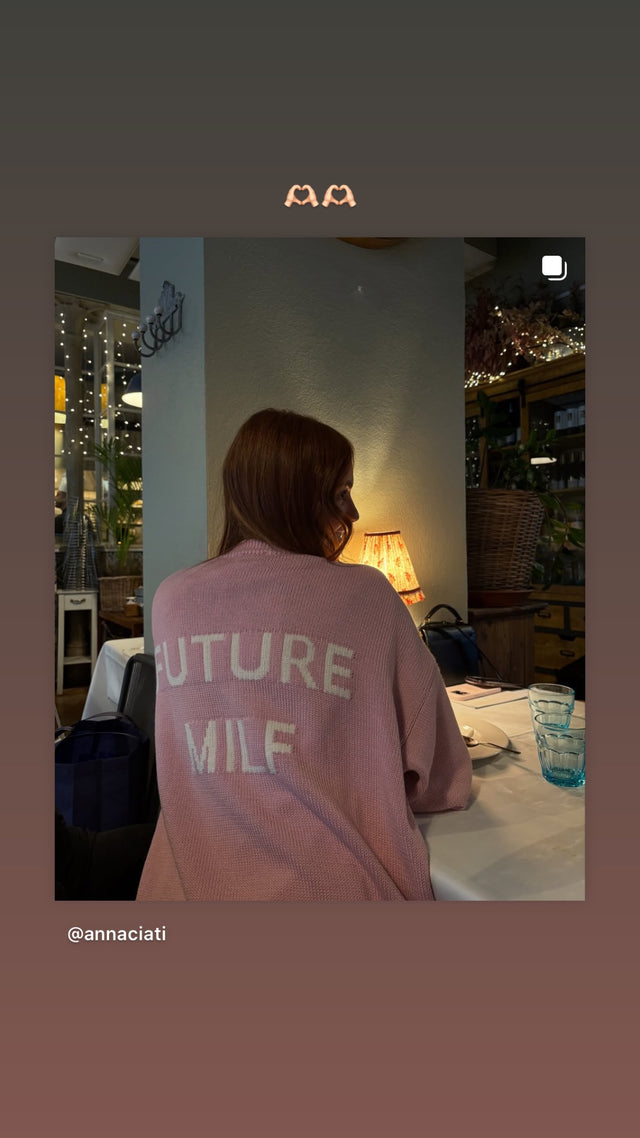 Milf Crop Sweater