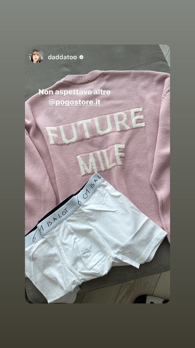 Milf Crop Sweater