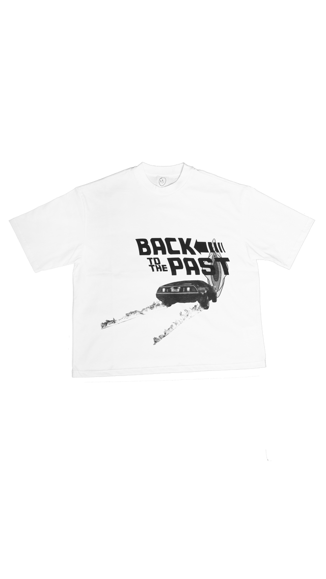 Regreso al pasado camiseta negra