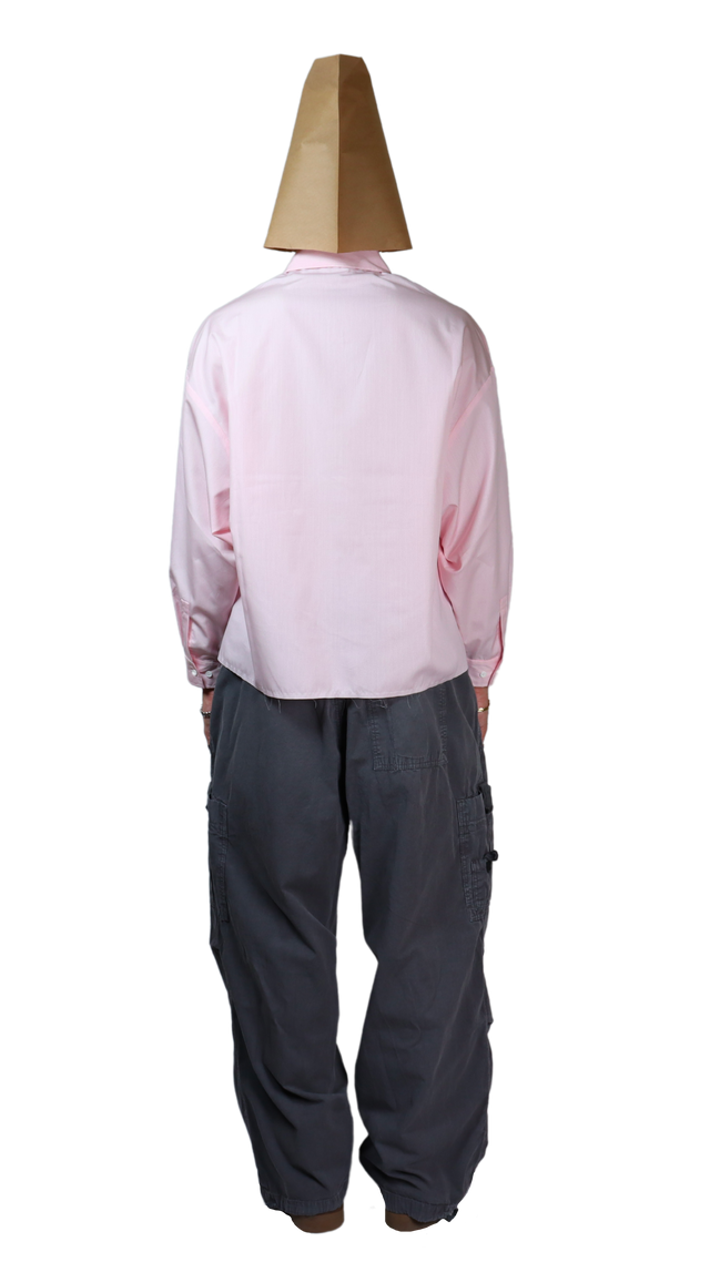 Camisa rosa a rayas Fuck*d