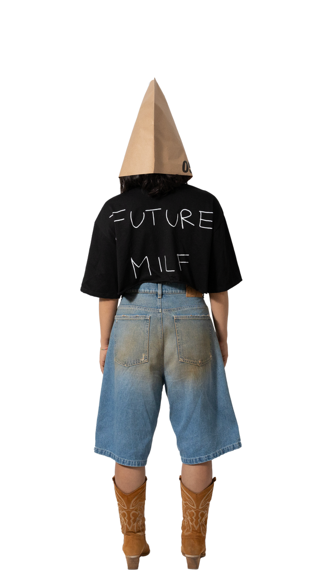 Milf Crop Tee