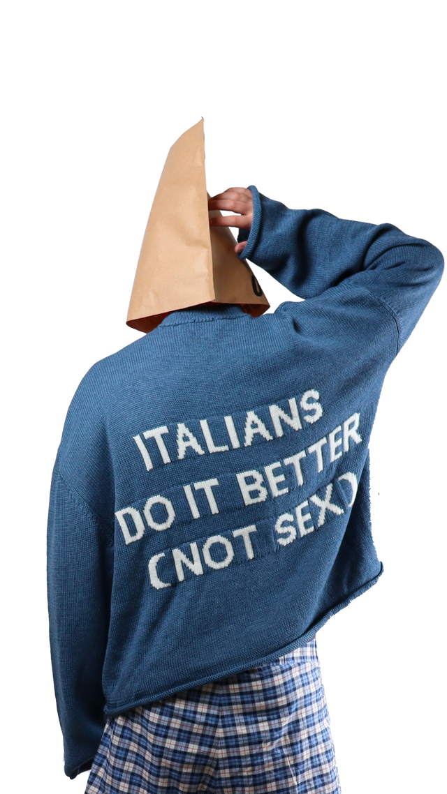 Do It Better Crop Sweater