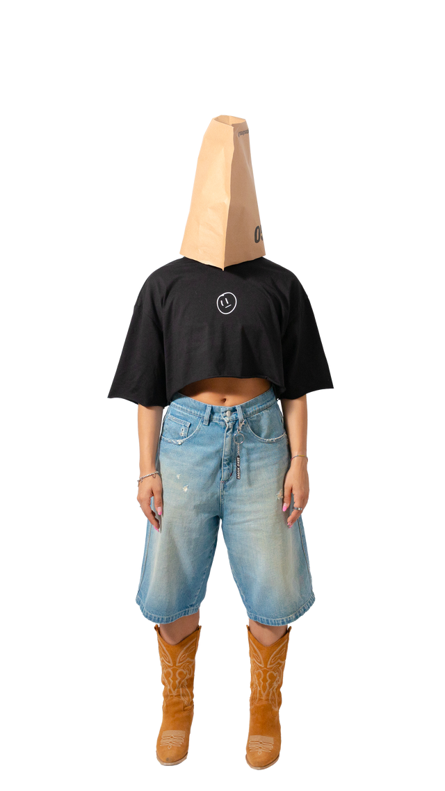 Titties Crop Tee