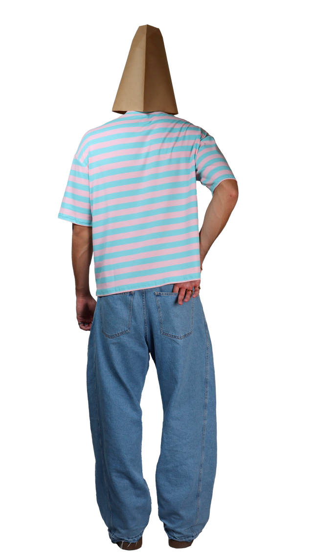 Camiseta de caramelo aterrorizada