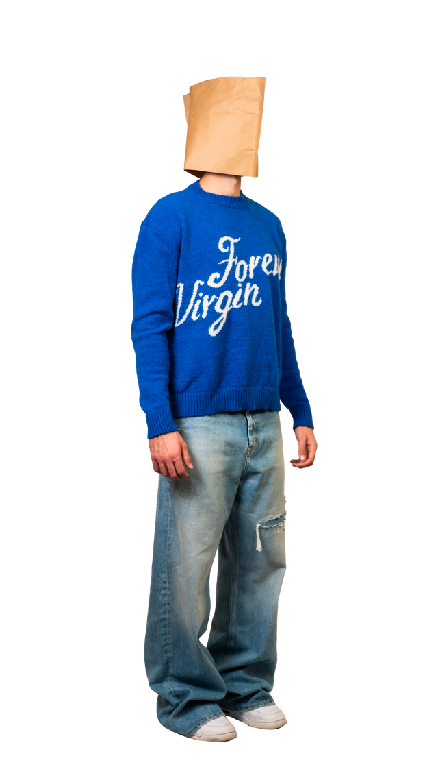 Virgin Electric Blue Sweater - Pogostore.it