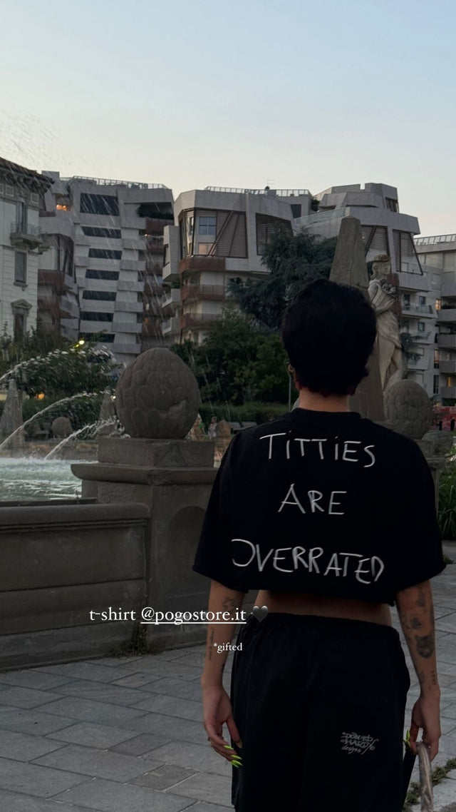 Titties Crop Tee