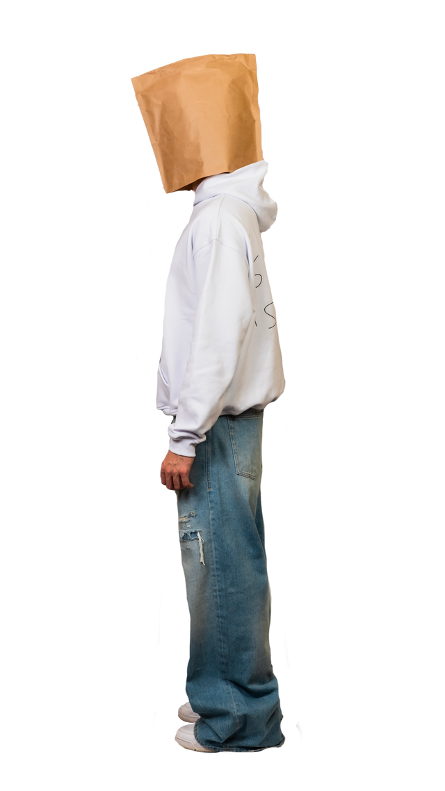 6cm White Hoodie - Pogostore.it