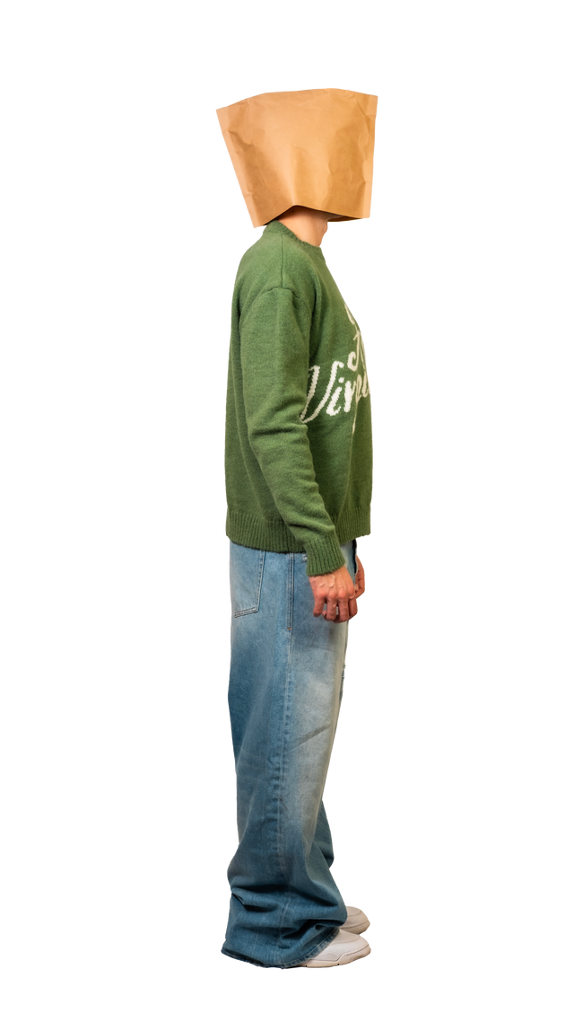 Virgin Wood Green Sweater - Pogostore.it