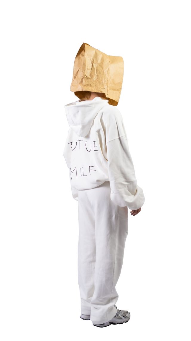 Future Milf Cream Essential Hoodie - Pogostore.it