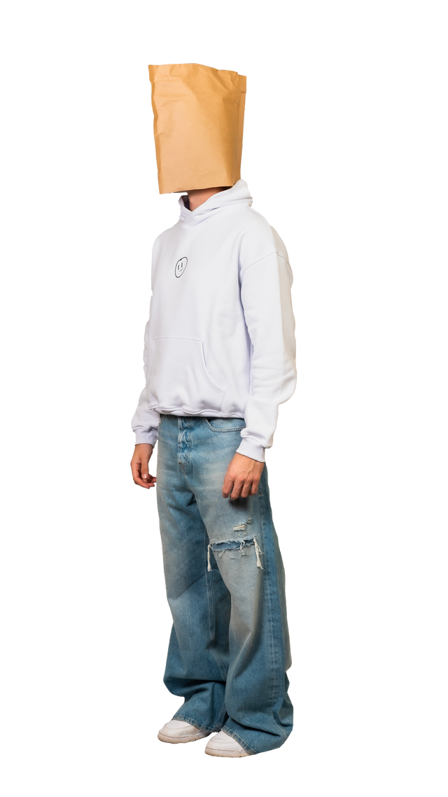 6cm White Hoodie - Pogostore.it