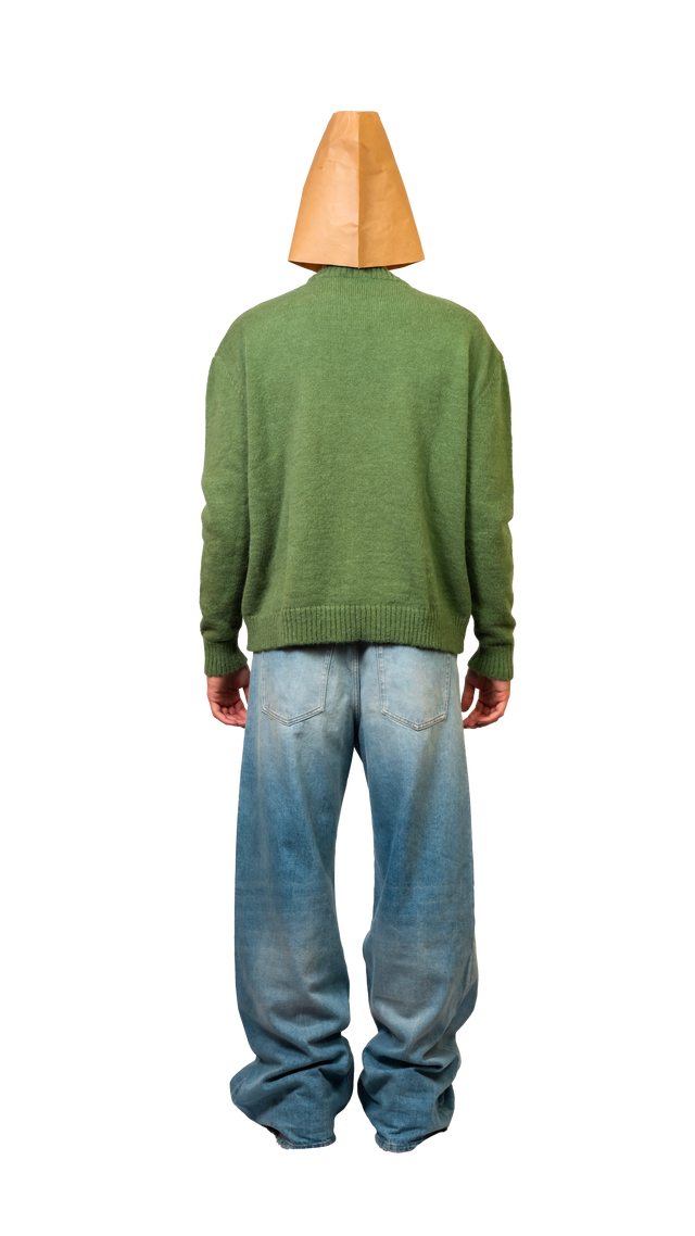 Virgin Wood Green Sweater - Pogostore.it