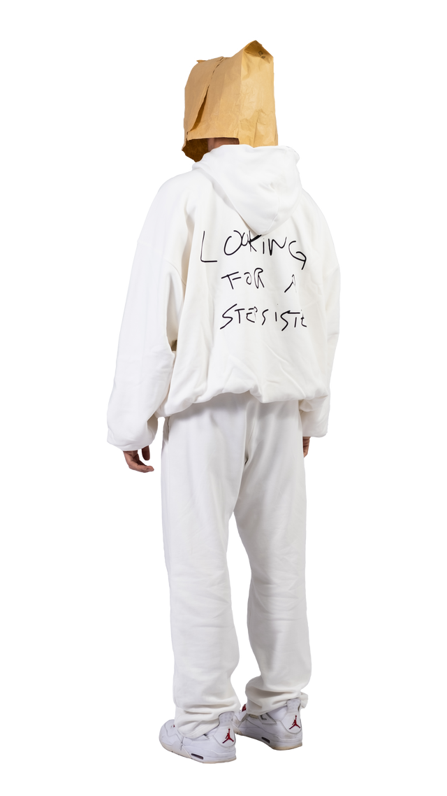 Stepsister Cream Essential Hoodie