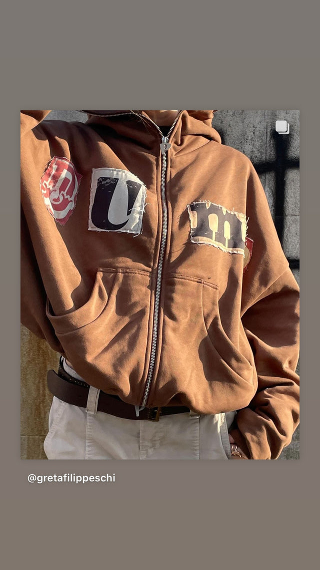 D*mb Zip Hoodie