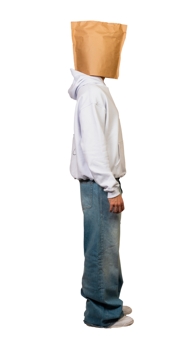 6cm White Hoodie - Pogostore.it