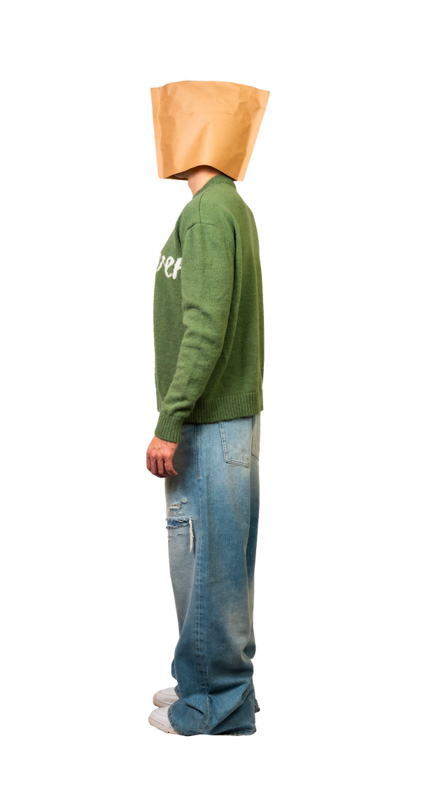 Virgin Wood Green Sweater - Pogostore.it