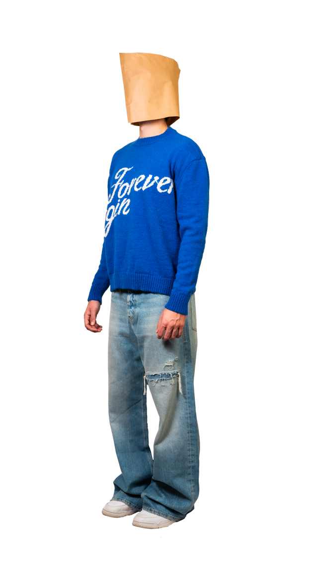 Virgin Electric Blue Sweater - Pogostore.it