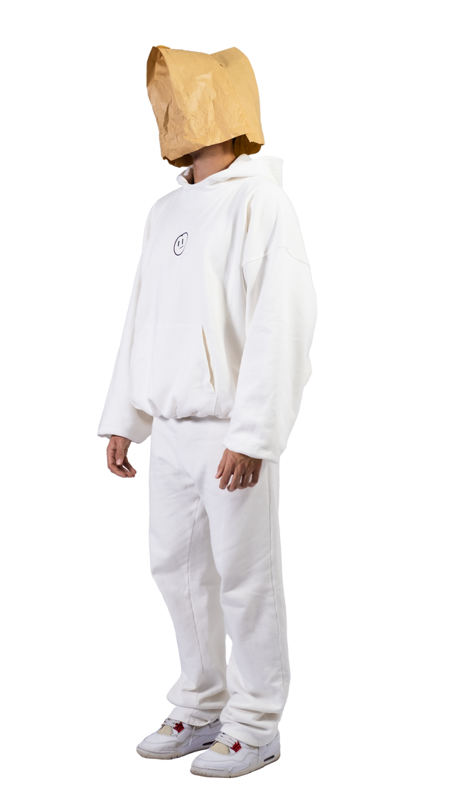 Stepsister Cream Essential Hoodie