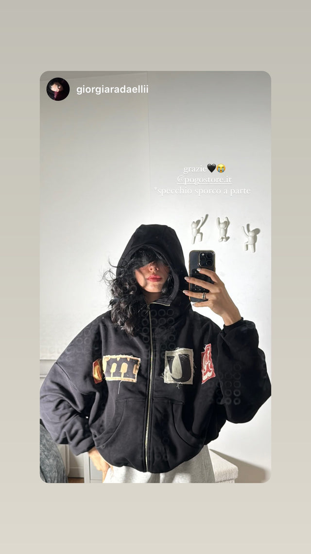D*mb Zip Hoodie