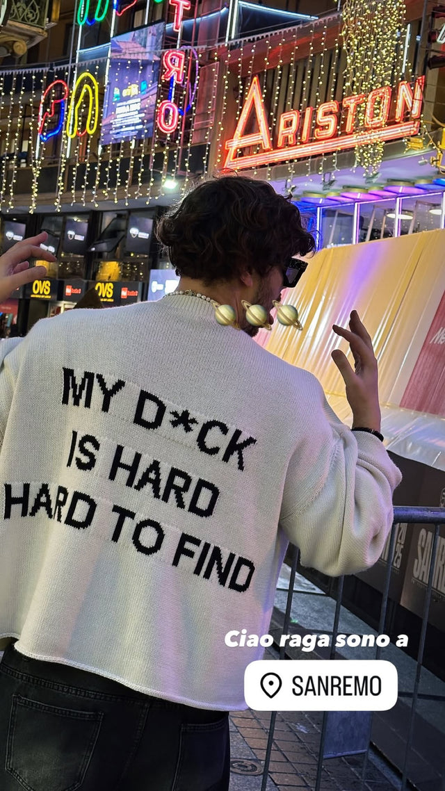 Hard Crop Sweater