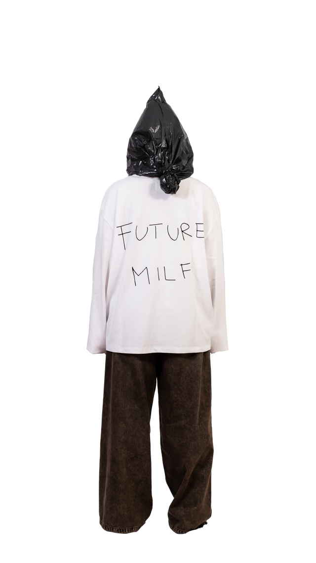 Future Milf manga larga negra