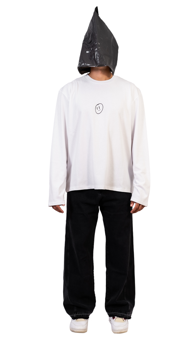 6cm White Longsleeve - Pogostore.it