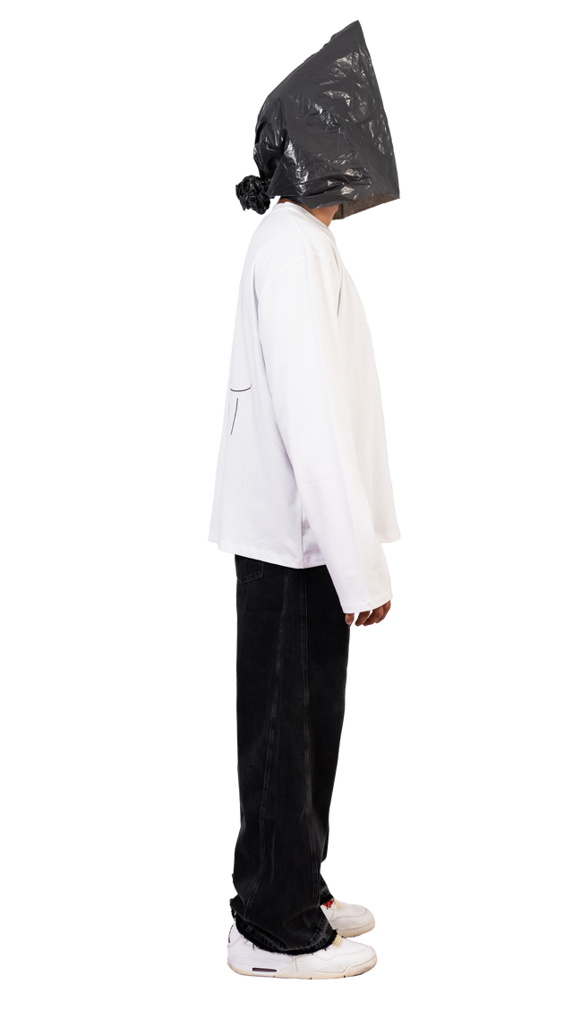 6cm White Longsleeve - Pogostore.it