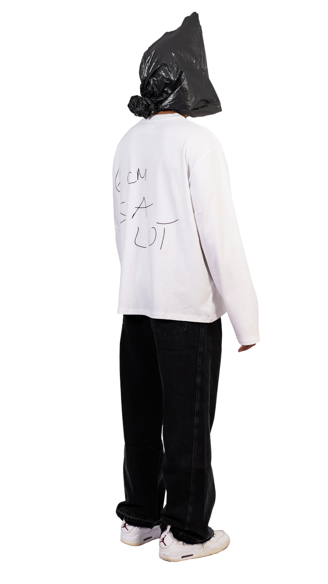 6cm White Longsleeve - Pogostore.it