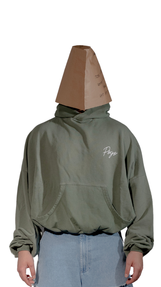 THE Logo Natural Acid Hoodie