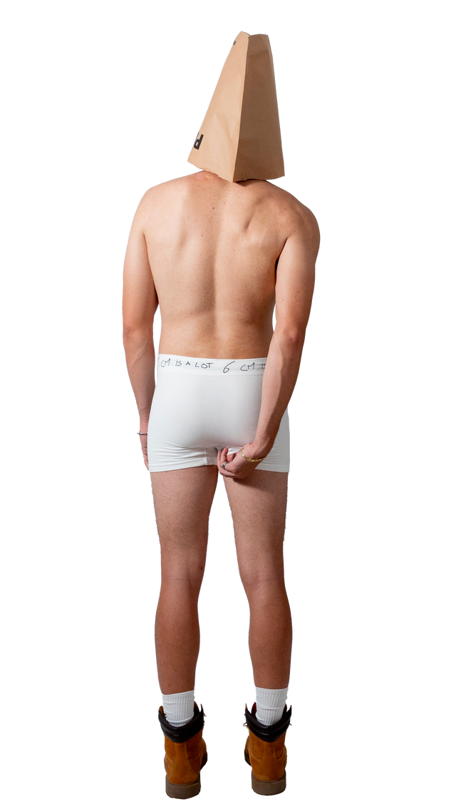 6cm Boxer White