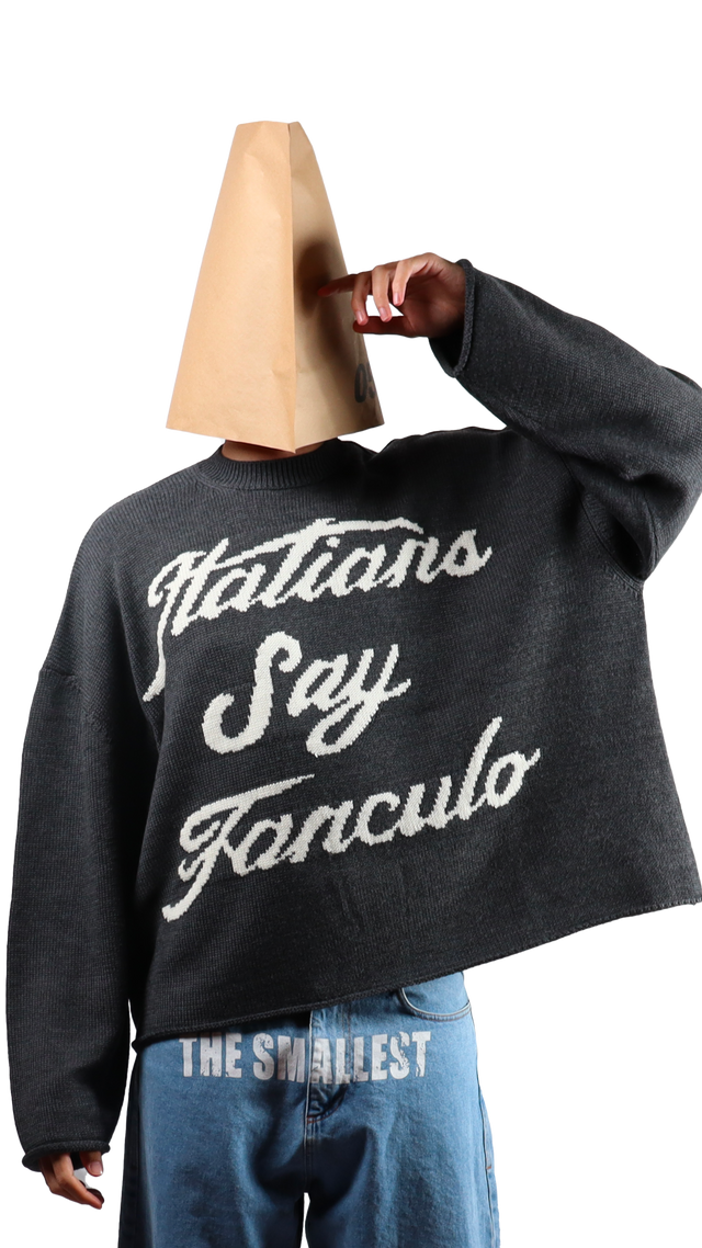 Fanc*lo Crop Sweater