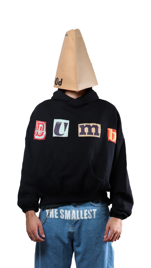 Dumb Black Hoodie