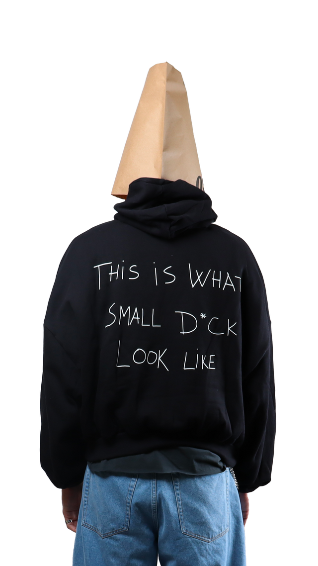 Small D*ck Black Hoodie