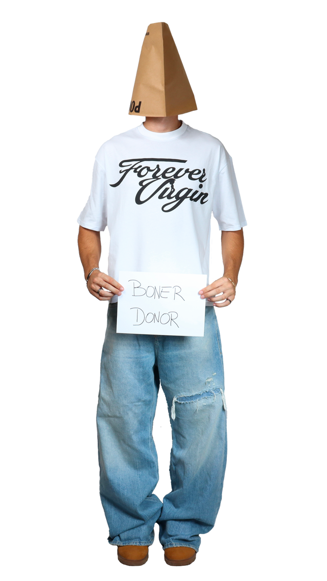 Forever Virgin White Tee