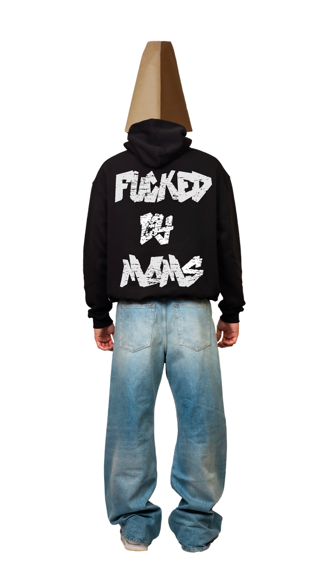 Fuck*d Spray Black Hoodie