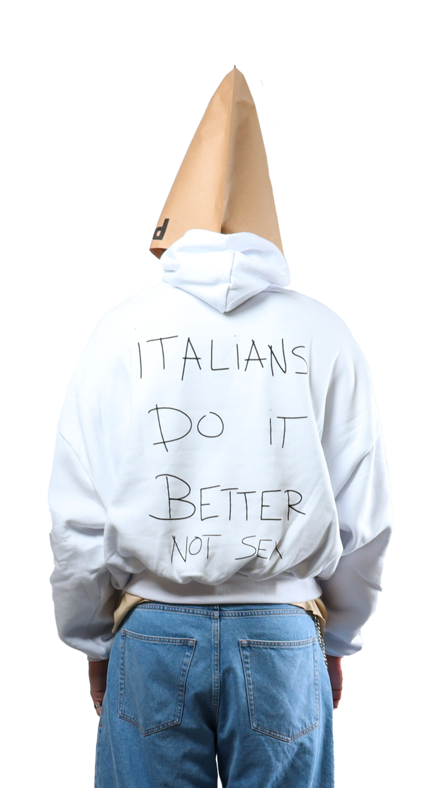 Do It Better  White Hoodie