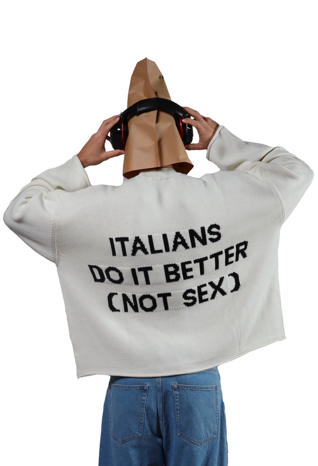 Do It Better Crop Sweater