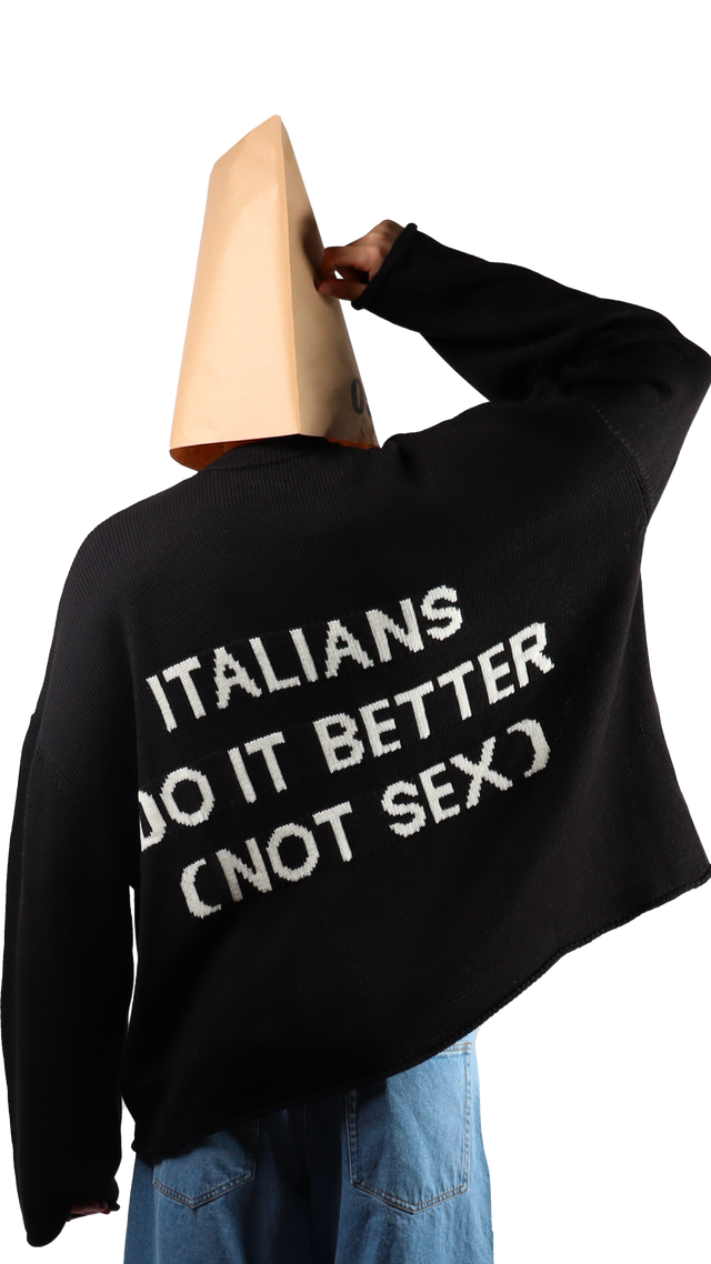 Do It Better Crop Sweater