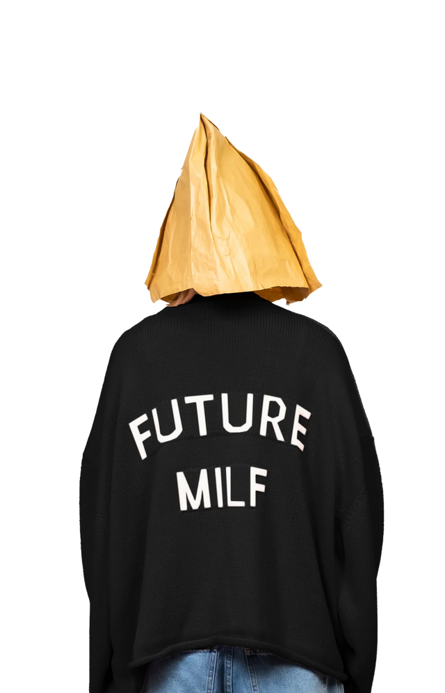 Milf Crop Sweater