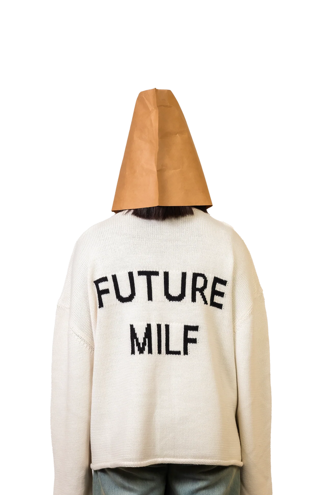 Milf Crop Sweater