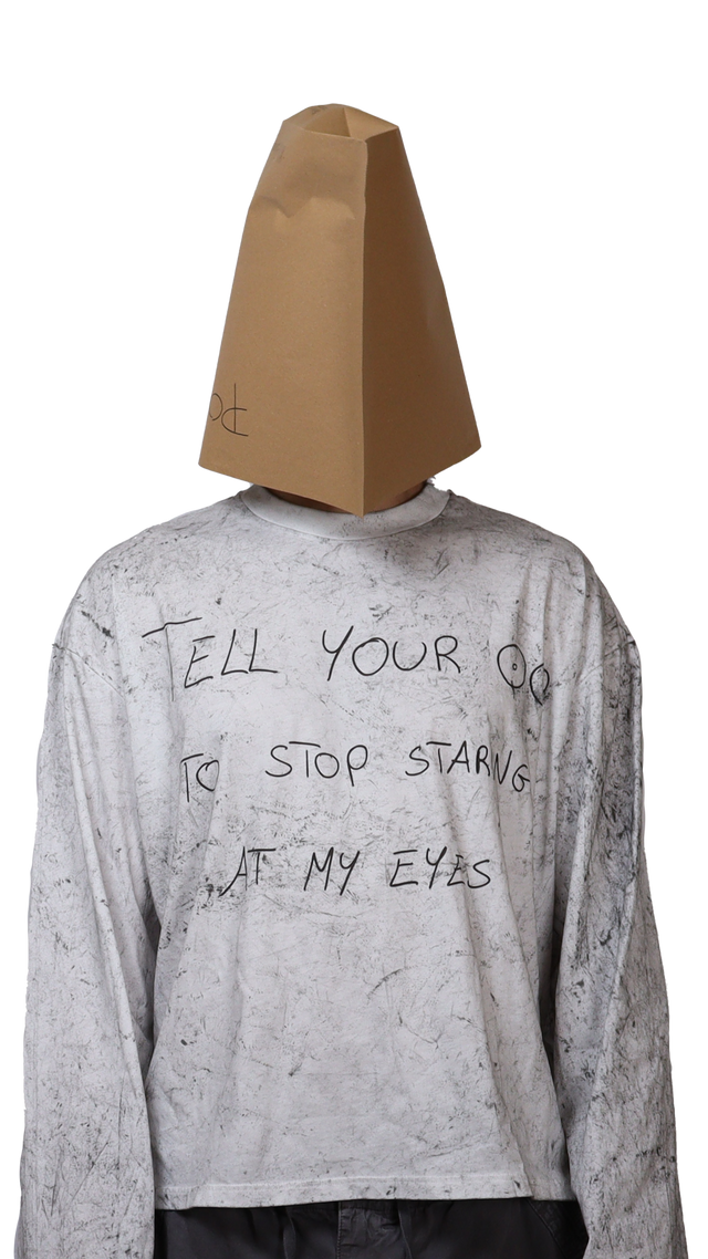 Eye contact Scratched Marble Longsleeve
